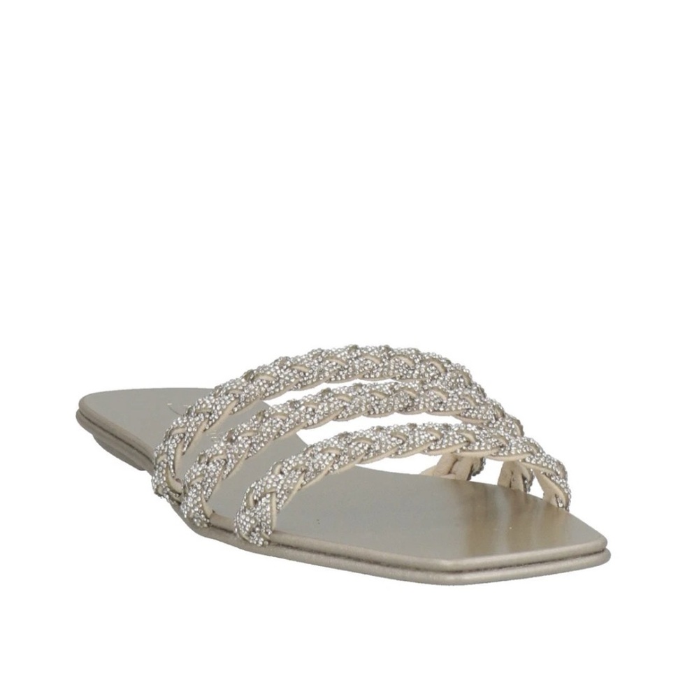 Santoni Swarovski Crystal Sandals 37.5 - Picture 4 of 8